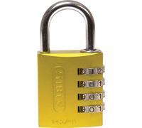 Abus 145/40 Yellow C Aluminium Combination Padlock