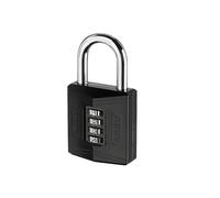 ABUS Combination Lock 158/50 with digit code - Padlock with Zinc Die-Cast Body - Individually Adjustable Numeric Code - Security Level 5 - Dark Grey