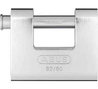 ABUS 20059 Monoblock Brass Shutter Padlock with Steel Jacket and 8521 Alike Keyed