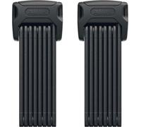 ABUS Bordo 6000K Folding Lock with SH Lock Holder - Set of 2 - Bike Locks with XPlus Cylinder for high Tamper Protection - ABUS Security Level 10 - Le
