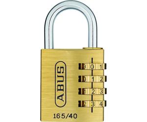 ABUS 20128 Brass Combination Lock 165/40 SB Size: 40 mm