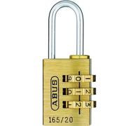 ABUS 20134 Brass Combination Lock 165/20SB, Size: 20 mm