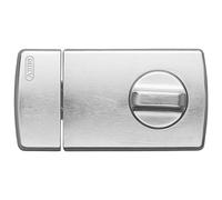 ABUS 2110 Door Lock with Knob Silver 56033