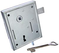 ABUS 224164 Screw-On Lock BB Type ASS HF BB | Solid steel latch, robust mechanism - suitable for DIN right & DIN left doors, gates and garden gates