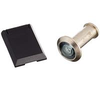 ABUS 2300 04914 Wide-Angle Door Viewer with Cover, Silver