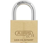 ABUS 26409 Brass Padlock with 7341 Reversible Alike Keyed