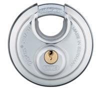 ABUS 28/70 B KD Buffo Diskus Stainless Steel Padlock Keyed Different