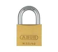 Abus 35077 55/40mm Brass Padlock Carded Abu5540C