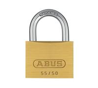 Abus 35083 55/50mm Brass Padlock Carded Abu5550C