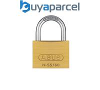 ABUS 35086 55/60mm Brass Padlock Carded ABU5560C