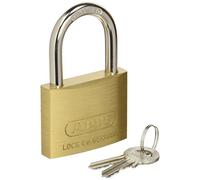 ABUS 35107 Brass Padlock with Keys 30mm Modern