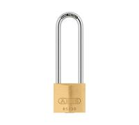 Abus 35120 65/30mm Brass Padlock 60mm Long Shackle Carded Abu6530Ls60C