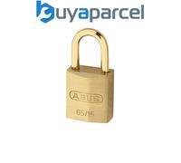 ABUS 35146 65MB/15mm Solid Brass Padlock Carded ABU65MB15C