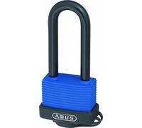 ABUS 36610 63mm Stainless Steel Long Shackle Brass Padlock with 6401 Alike Keyed