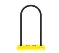 ABUS 402 Round Shackle Bicycle U Lock - 9in/11mm - Yellow - w/ SH34 Br