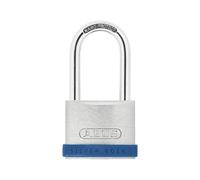 ABUS 40mm Silver Rock™ 5 Padlock Long Shackle 40mm in White Abus White