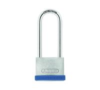 ABUS 40mm Silver Rock™ 5 Padlock Long Shackle 63mm Keyed Alike in White Abus White