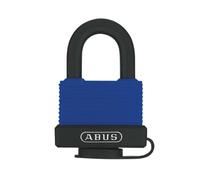 ABUS Aqua Safe 70IB/50 Heavy Duty Outdoor Padlock - Brass Body, Weatherproof Design - Stainless Steel Shackle for Corrosion Protection - Plastic Coating - ABUS Security Level 6