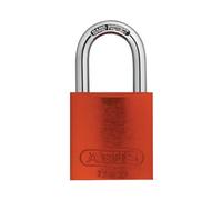 Abus 45244 72/40mm Aluminium Padlock Orange Keyed Alike Tt02767 Abuka45244