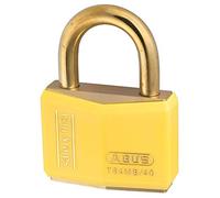 Abus T84MB/40KA Lock-off Yellow Brass Key Padlock - 40mm- you get 12