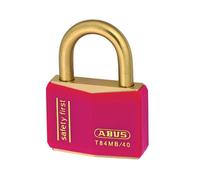 Abus 45405 T84Mb/40mm Red Rustproof Padlock Keyed Alike 8404 Abuka37824