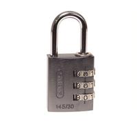 ABUS 145/30 30mm Aluminium Combination Padlock Titanium 46585
