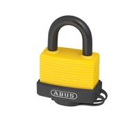Abus 50265 70Al/45mm Aluminium Padlock Yellow Abu70Al45Yel