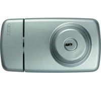 ABUS 532962 7025 S Additional Door Lock with Internal and External Cylinder Silver