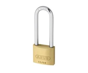 ABUS 55/ Brass Padlock | 25mm, 30mm, 40mm, 50mm, 60mm | Carded, Keyed Alike