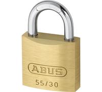 Abus 55 Series Basic Brass Padlock 30mm Standard