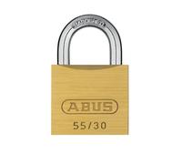 ABUS 55 Series Brass Padlock High Security Weatherproof Lock Multiple Sizes