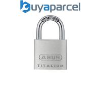 Abus Titalium Hardened Steel Cylinder Open Shackle Padlock (W)30mm