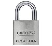 ABUS 56373 64TI/20mm TITALIUM™ Padlock Carded Twin Pack