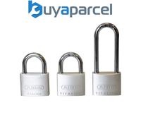 ABUS 56380 64TI/40mm TITALIUM Padlock Triple Pack 1 Long Shackle ABU64TI4063T