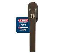 ABUS 592225 FG110 B Lockable Window Handle Brown