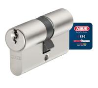 ABUS 597749 E20NP 30/30 Profile Cylinder with 3 Keys | Security level 5, anti-picking housing pins, quality 6 pin cylinder, includes 3 keys