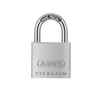 ABUS Padlock Titalium 64TI/30 gl.-6311 - keyed Alike - Basement Lock with Lock Body Made of Special Aluminium - Hardened Steel Shackle - ABUS Security Level 4