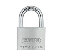 ABUS 64TI/ TITALIUM Padlock | 20mm to 60mm | Carded, Keyed Alike, Long Shackle