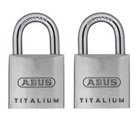 ABUS 64TI/ TITALIUM Padlock | 20mm to 60mm | Carded, Keyed Alike, Long Shackle
