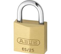 Abus 65 Series Compact Brass Padlock 25mm Standard