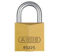 ABUS 65/25mm Brass Padlock Keyed Alike 6253