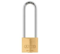 Abus 65/30HB60 Long Shackle Brass Key Padlock - 30mm