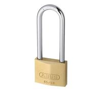 ABUS 65 Series Brass Long Shackle Padlock - 50mm KA (504) 80mm Shackle 65/50HB80 Boxed