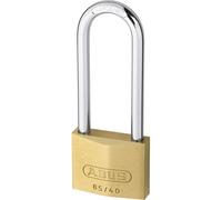 Abus 65/30mm Brass Padlock 60mm Long Shackle Carded ABU6530LS60C