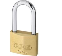 Abus Mechanical 09856 65/40Mm Brass Padlock 40Mm Long Shackle Carded