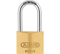 Abus Mechanical 12639 65/40Mm Brass Padlock 40Mm Long Shackle Keyed Alike 6406