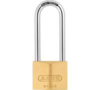 ABUS Brass Padlock 12640 65/40mm 63mm Long Shackle Keyed Alike 6405