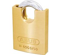 Abus Mechanical 35830 65Cs/50Mm Brass Padlock Closed Shackle Carded