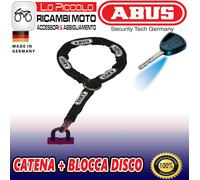 ABUS Granit Power XS 67 12KS Black Loop Chain Lock, black, size 120 cm for Men
