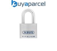 ABUS 70878 96CSTI/50mm TITALIUM Padlock Keyed Alike KA7566 ABU96TI50KA2
